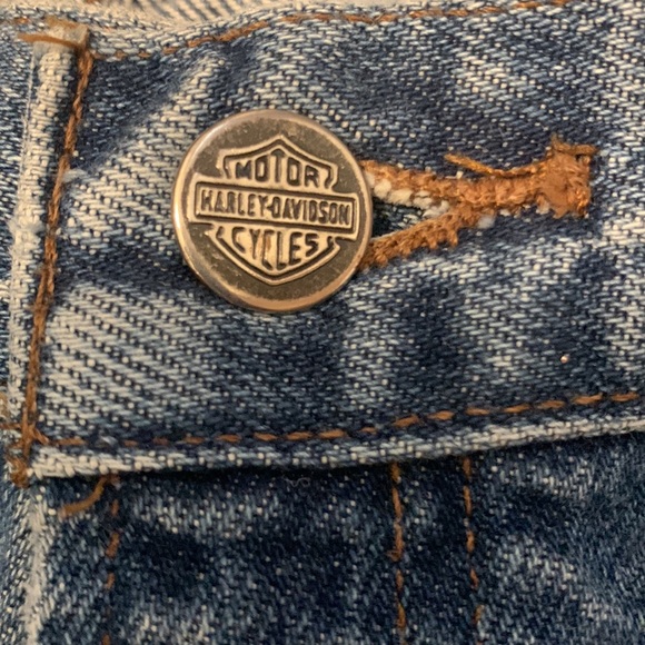 Vintage Harley-Davidson mens jeans 36X32 - Picture 5 of 10